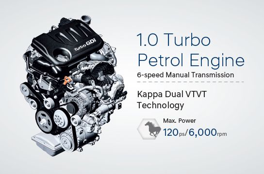 Hyundai Venue 1.0 turbo petrol