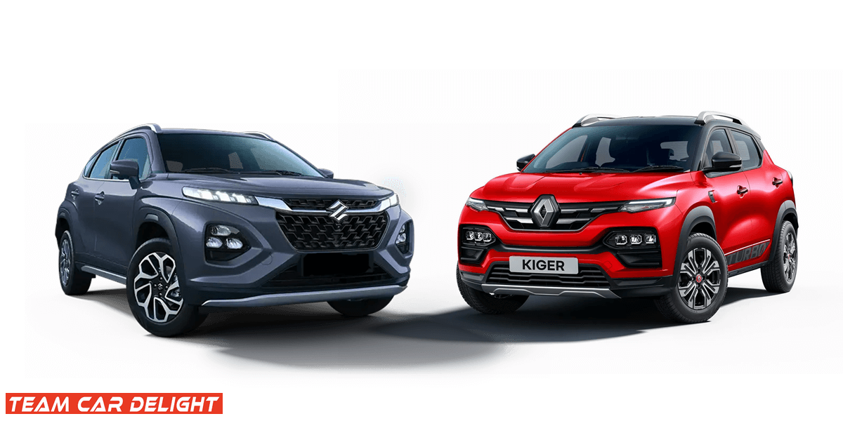 Maruti Fronx vs Renault Kiger Dimensions Engines Features and Price Comparison