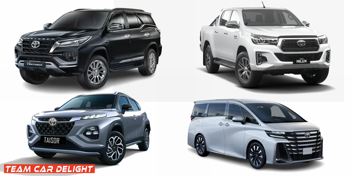 Toyota Cars Price in India - New Toyota Models 2024 Images, Reviews