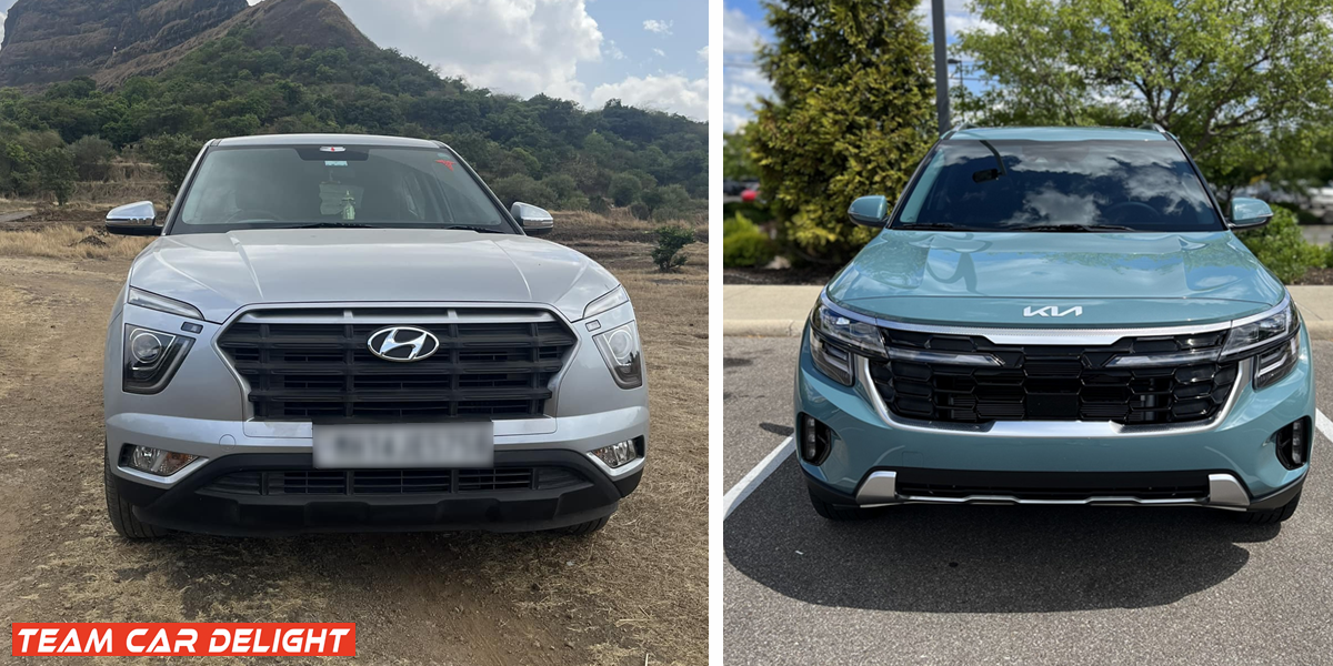 Hyundai Creta vs Kia Seltos Facelift 1