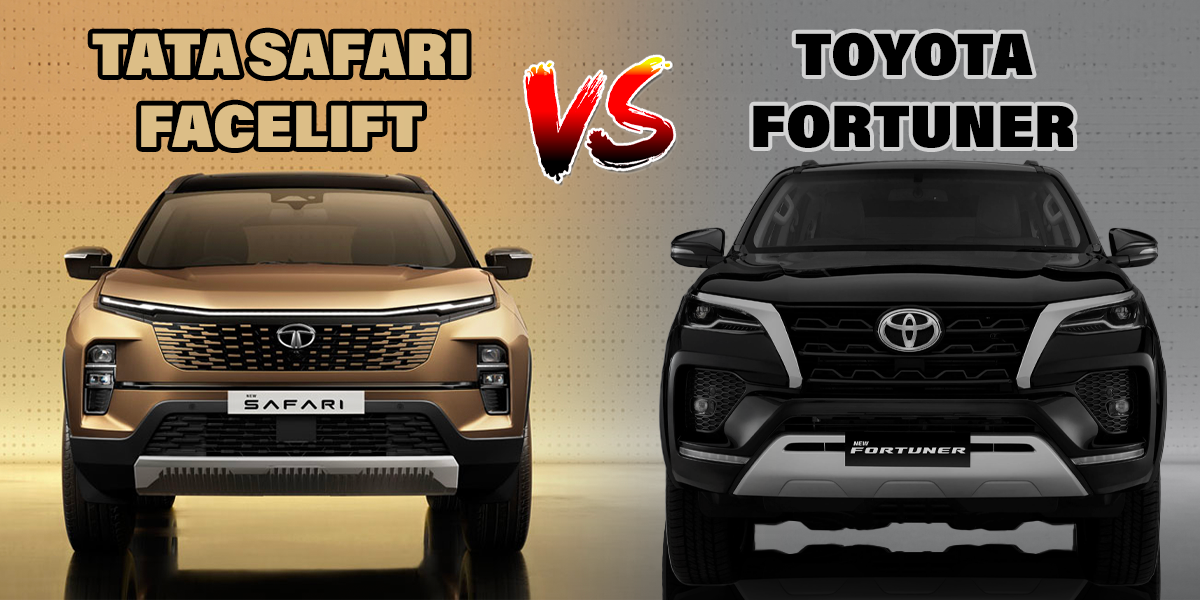 Safari Facelift vs FOrtuner