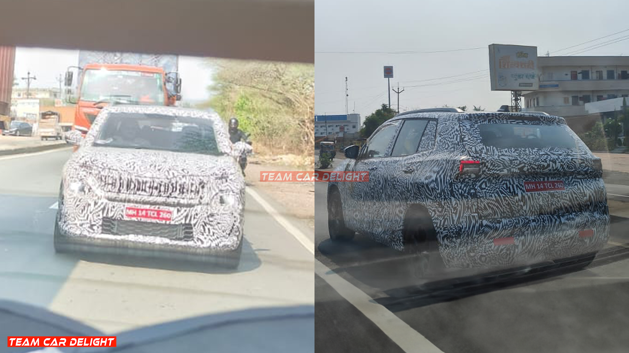 Skoda SUV Spied