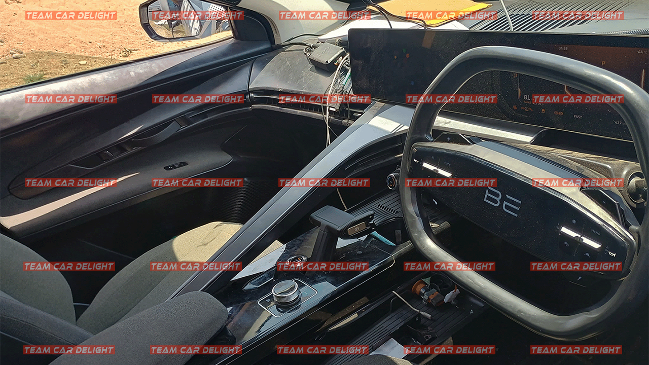 Exclusive: Mahindra BE.05 Interior