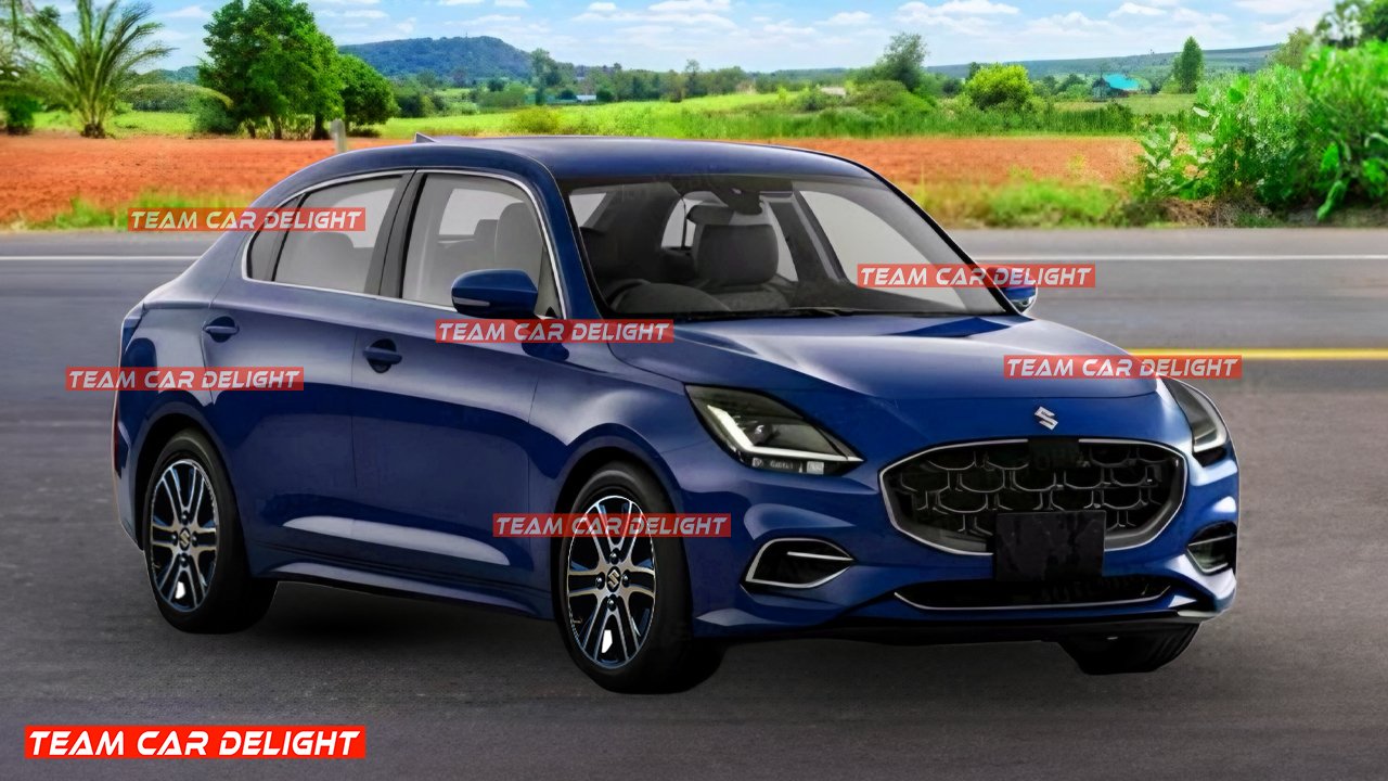 New Generation Maruti Dzire Render