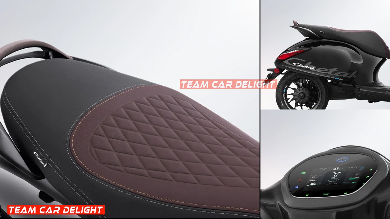 Bajaj Chetak Amazon Exclusive Special Edition Seats, Side Profile, Digital Cluster