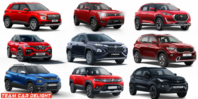 Maruti Fronx vs Rivals - Dimensions, Engine, Price Comparison! - Team ...