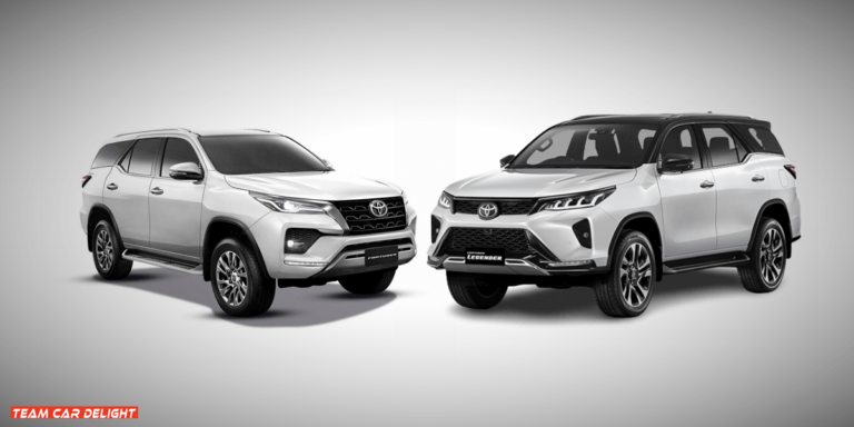 Toyota Fortuner vs Fortuner Legender - Design, Dimensions, Engines ...