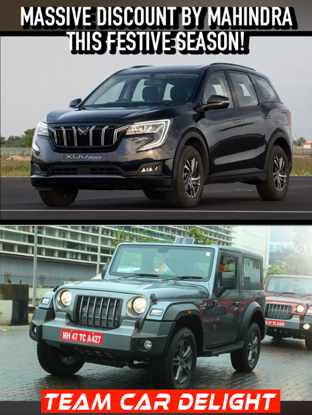 MAHINDRA MASSIVE DISCOUNT FOR NOVEMBER