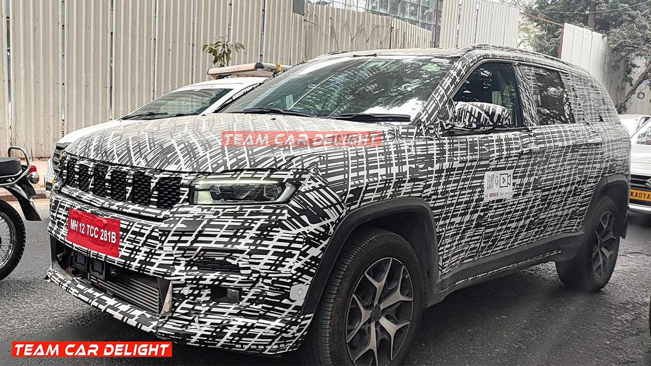 2024 Jeep Meridian Spied with Bosch ADAS
