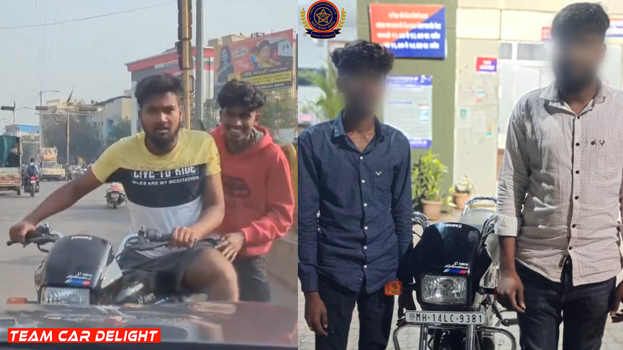 Bikers Blocks and Abuses Car Driver by Driving on Wrong Side See What Happened
