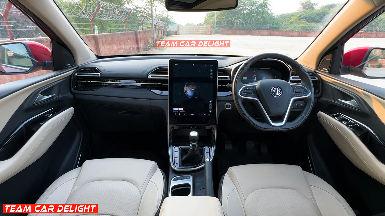 MG Hector Diesel Interior