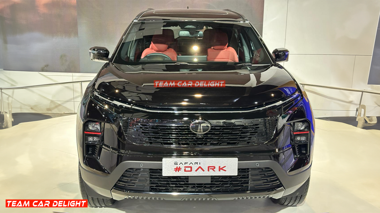 New 2024 Tata Safari Red Dark Edition Revealed Does it Get Any New Features