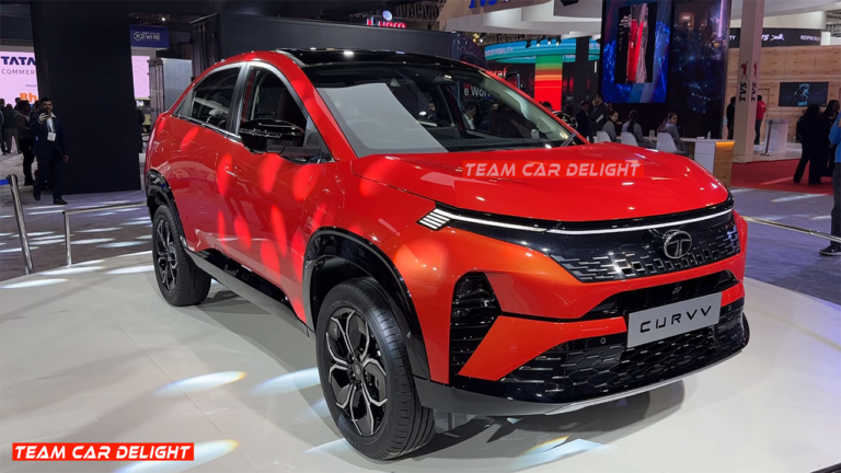 The All-New Tata Curvv Debuts at Bharat Mobility Expo; Creta-Killer ...