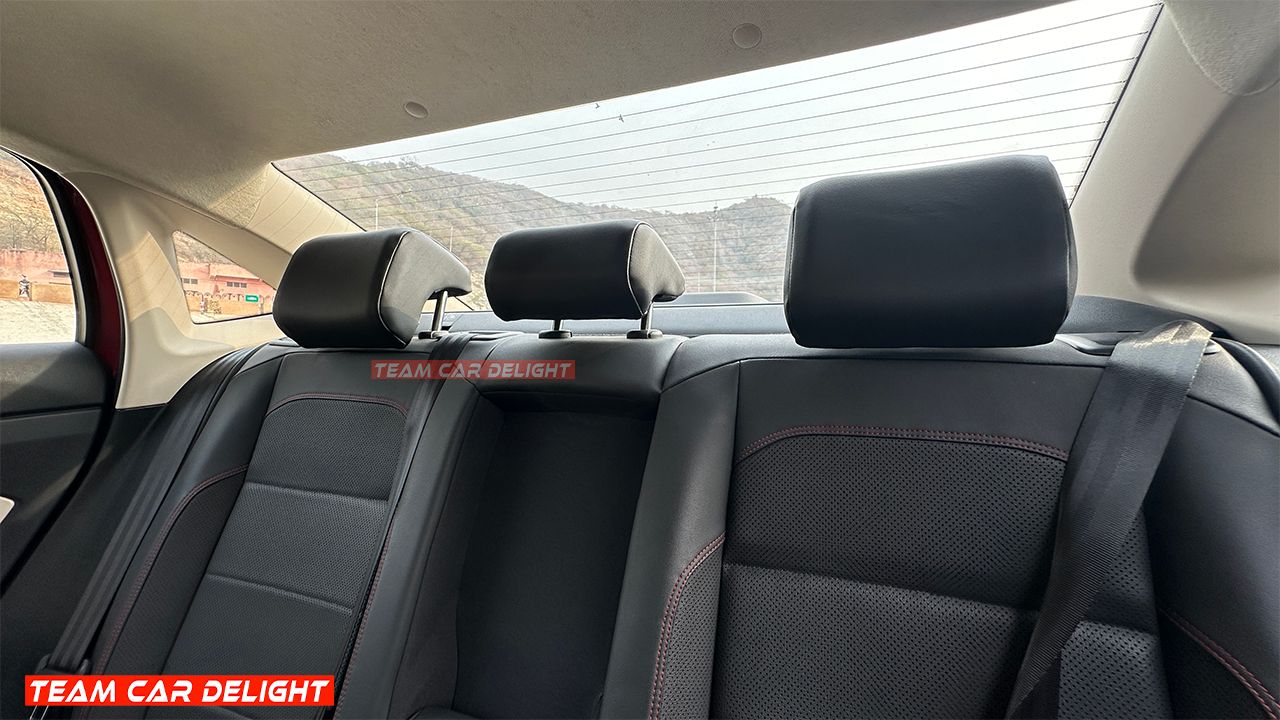 VW Virtus Rear Interior