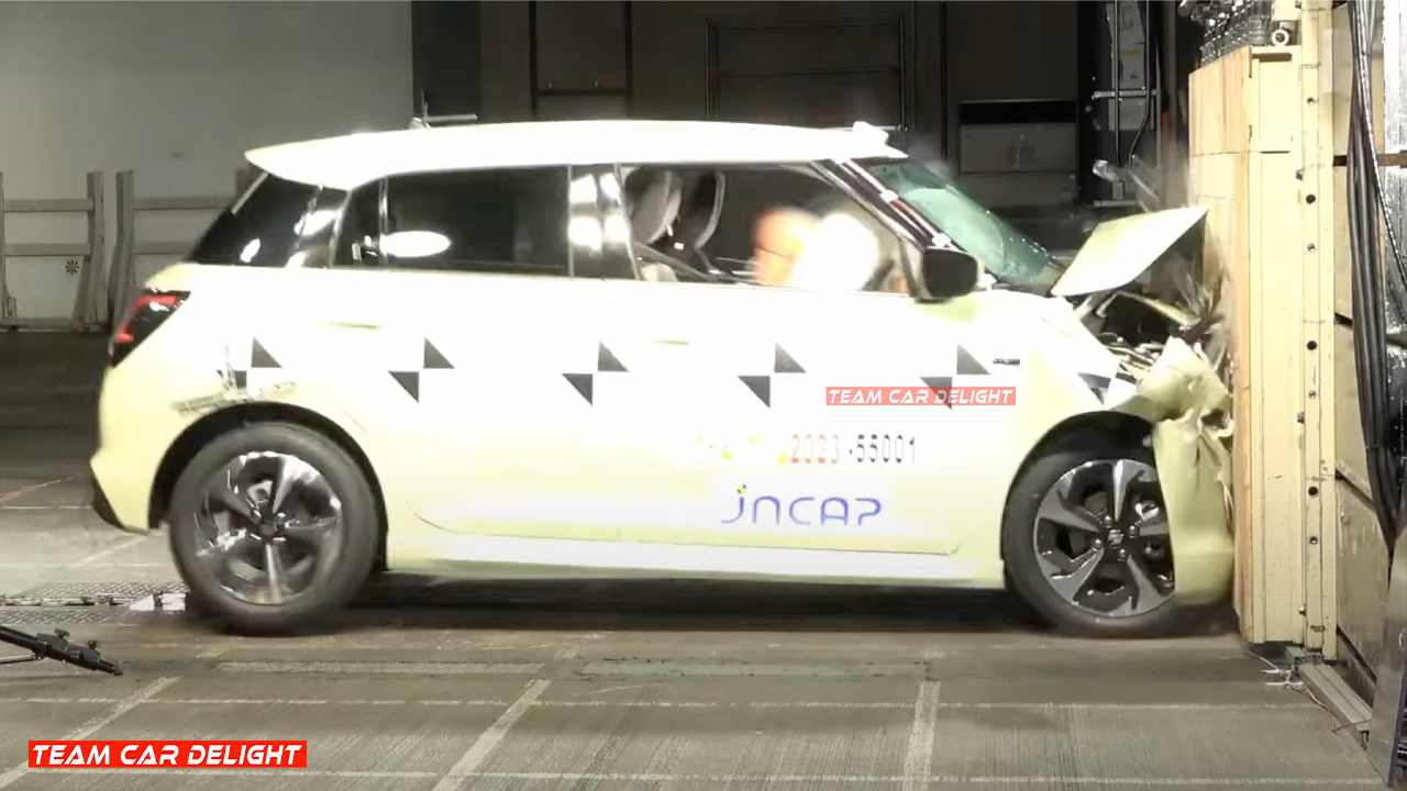 India-Bound Maruti Swift Scores 4 Star Safety Rating at Japan NCAP!