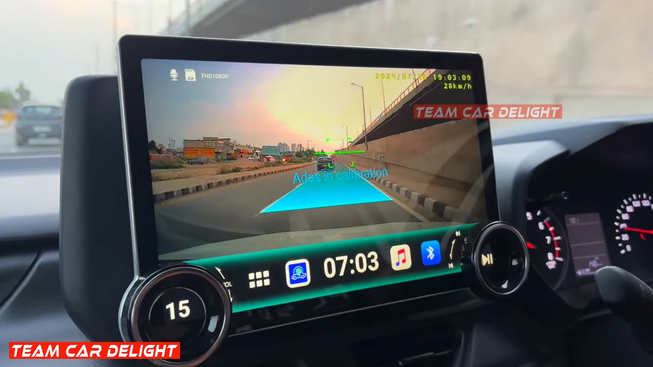 Aftermarket Infotainment System in new Swift