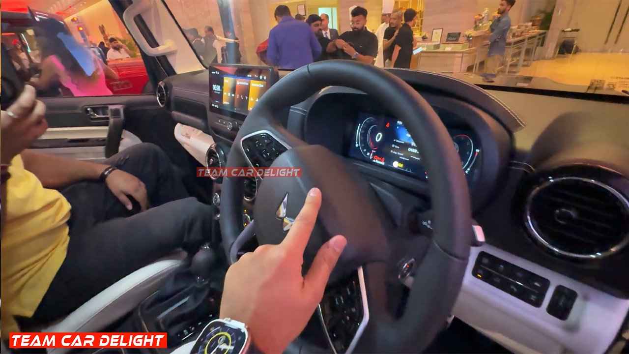 Mahindra Thar Roxx Interior