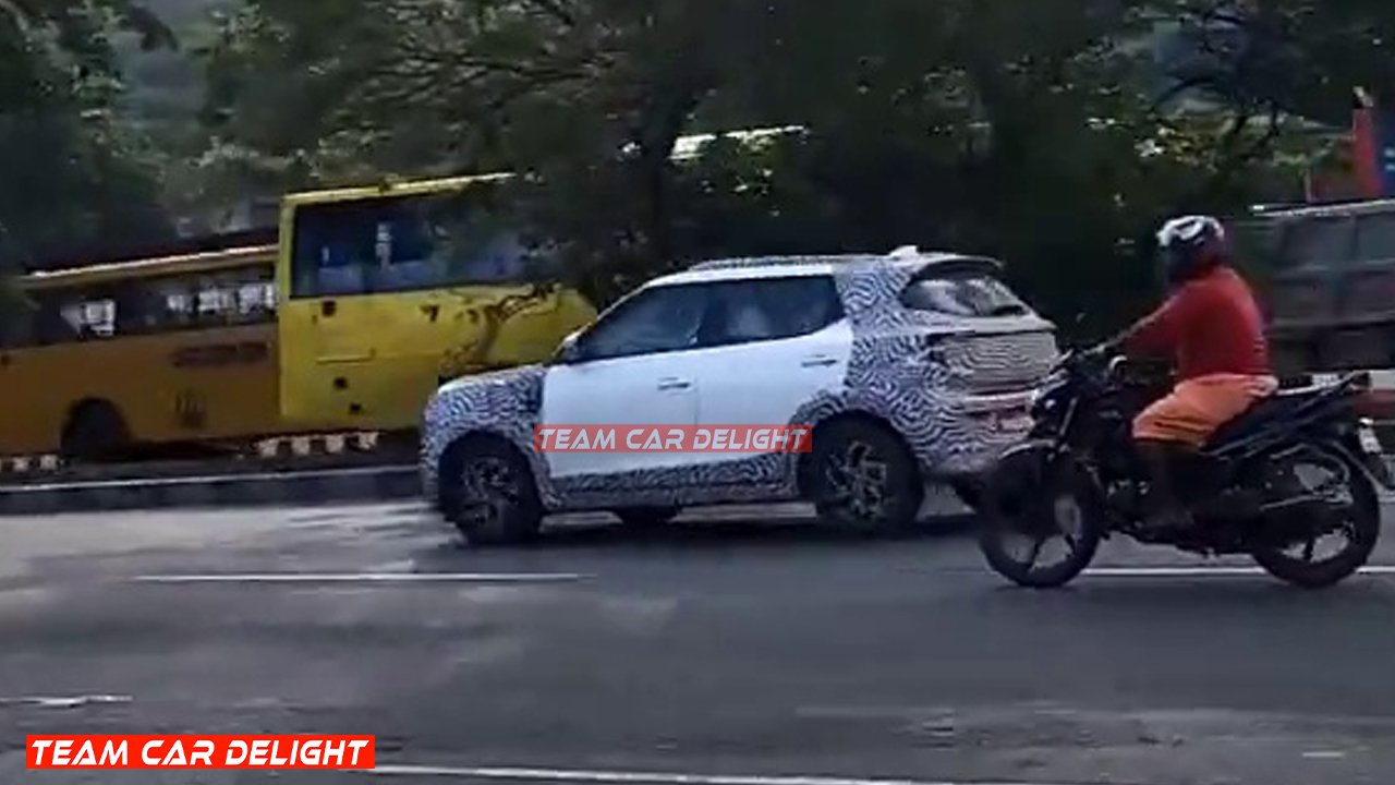 Mahindra XUV3XO EV Spotted 1