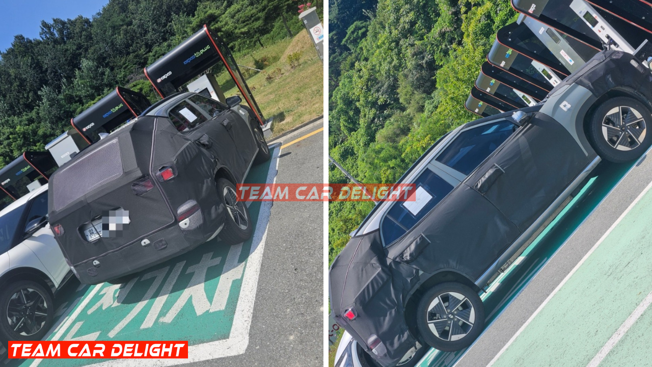 Hyundai Creta EV in South Korea at Charging station