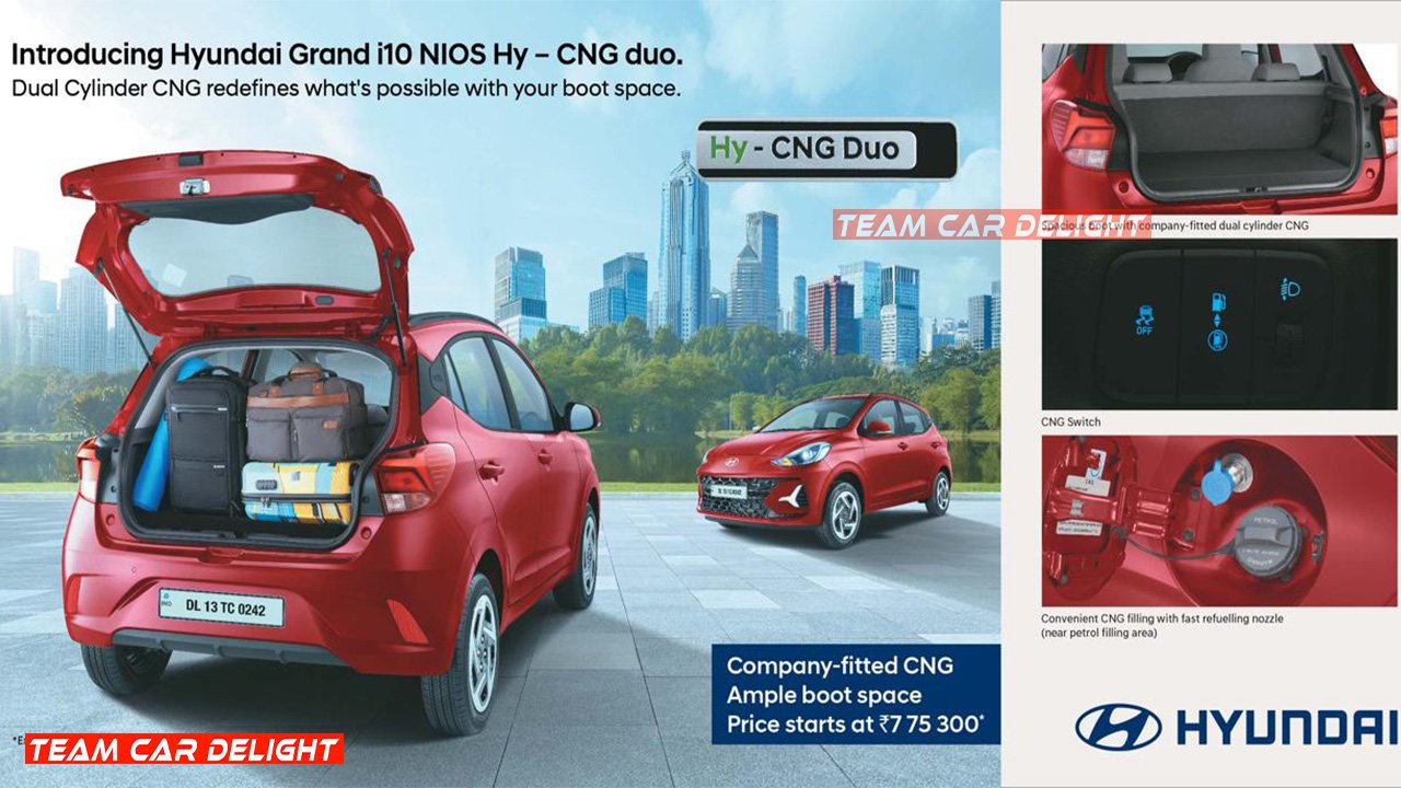 Hyundai Grand i10 Nios HyCNG Duo Launched