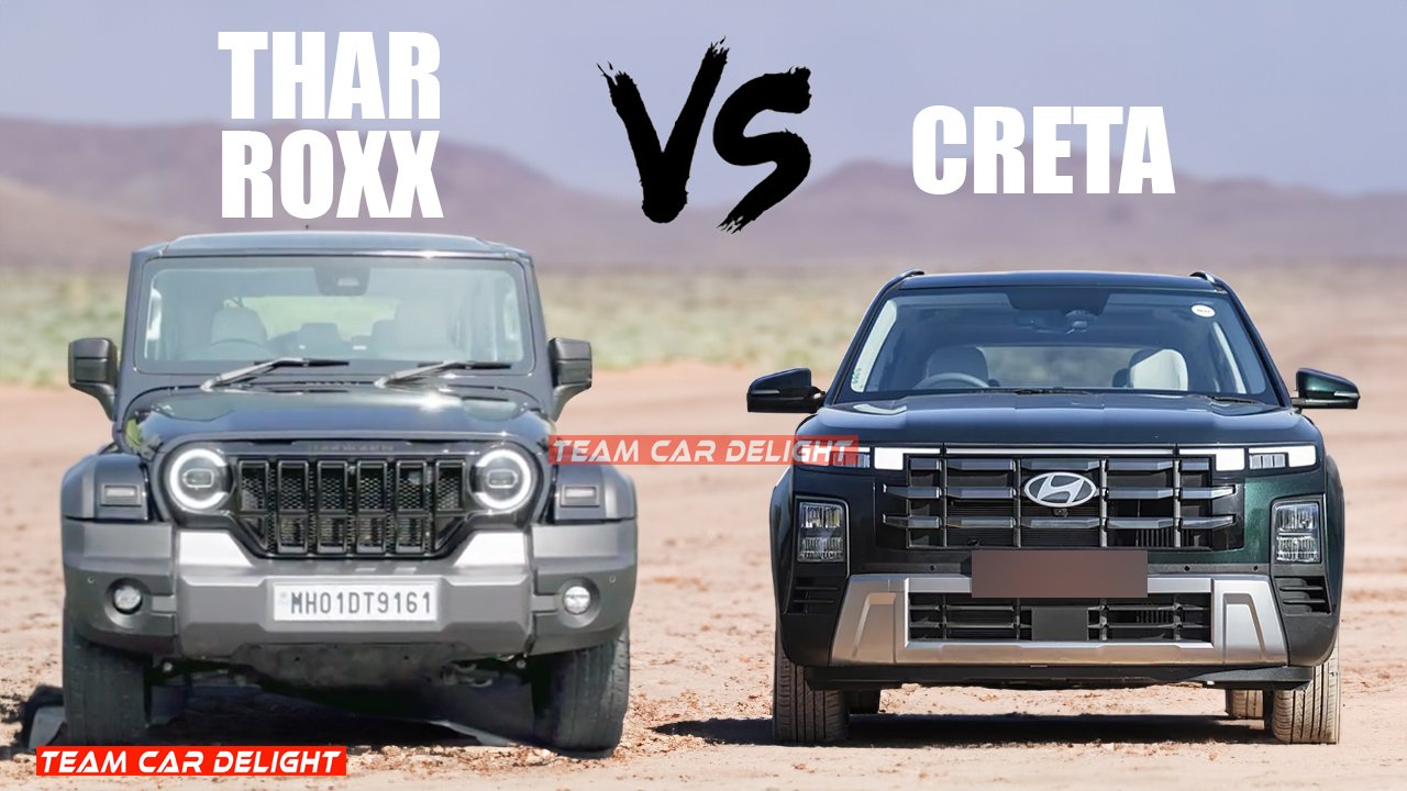 thar roxx vs creta