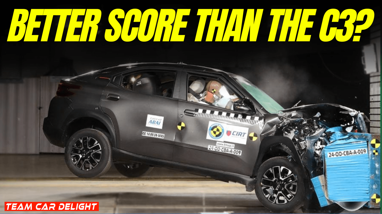 Citroen Basalt Crash Tested at Bharat NCAP: Better Safety than the C3?