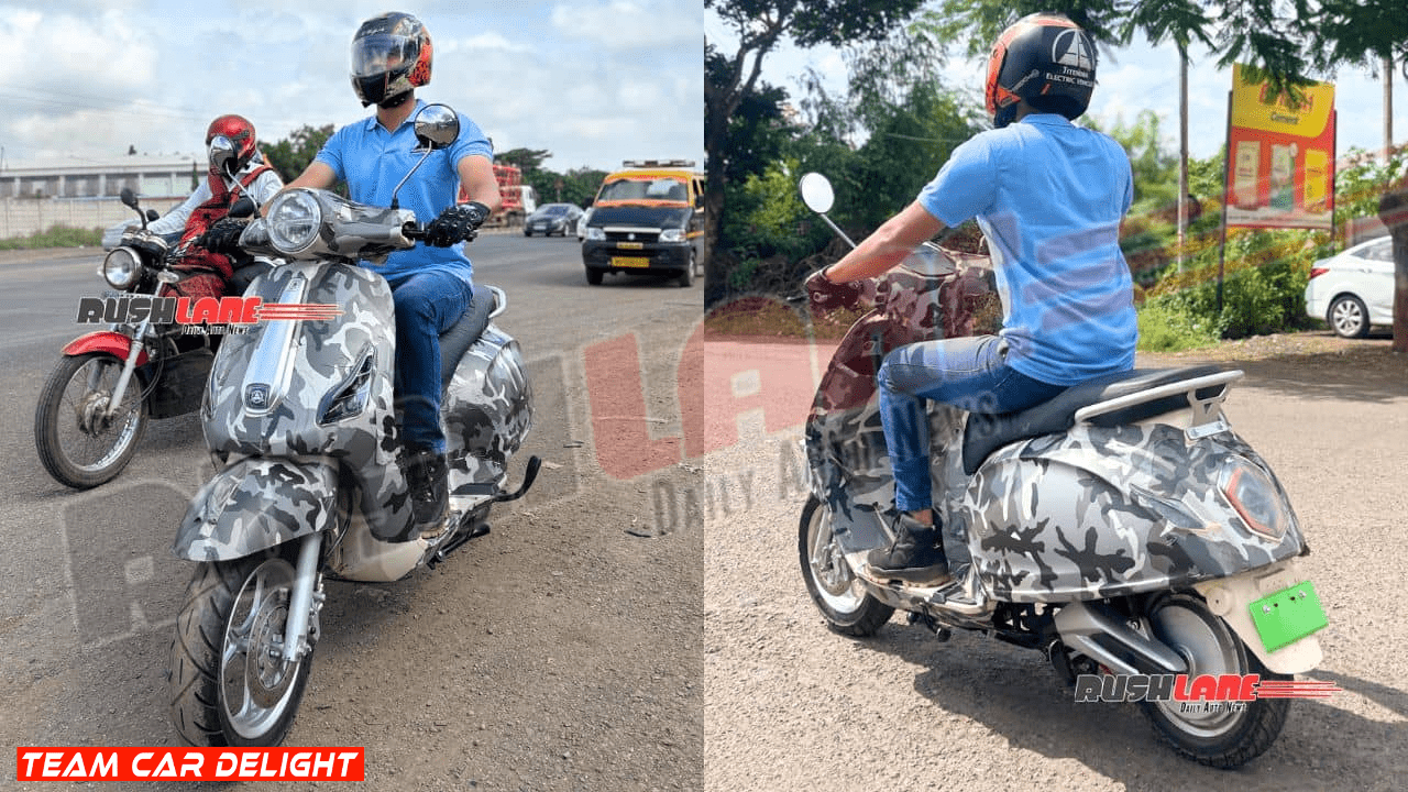 New Jitendra EV 2-Wheeler Scooter was spotted