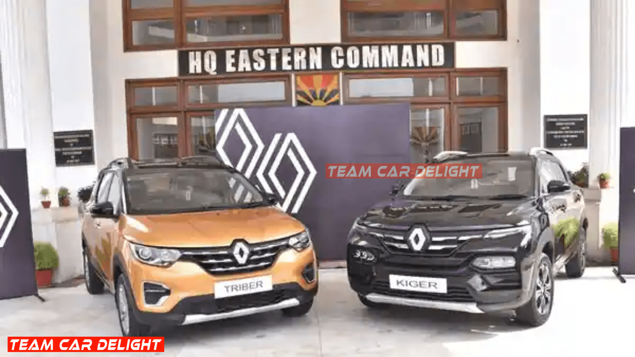 Renault Triber and Kiger presented to Indian Army