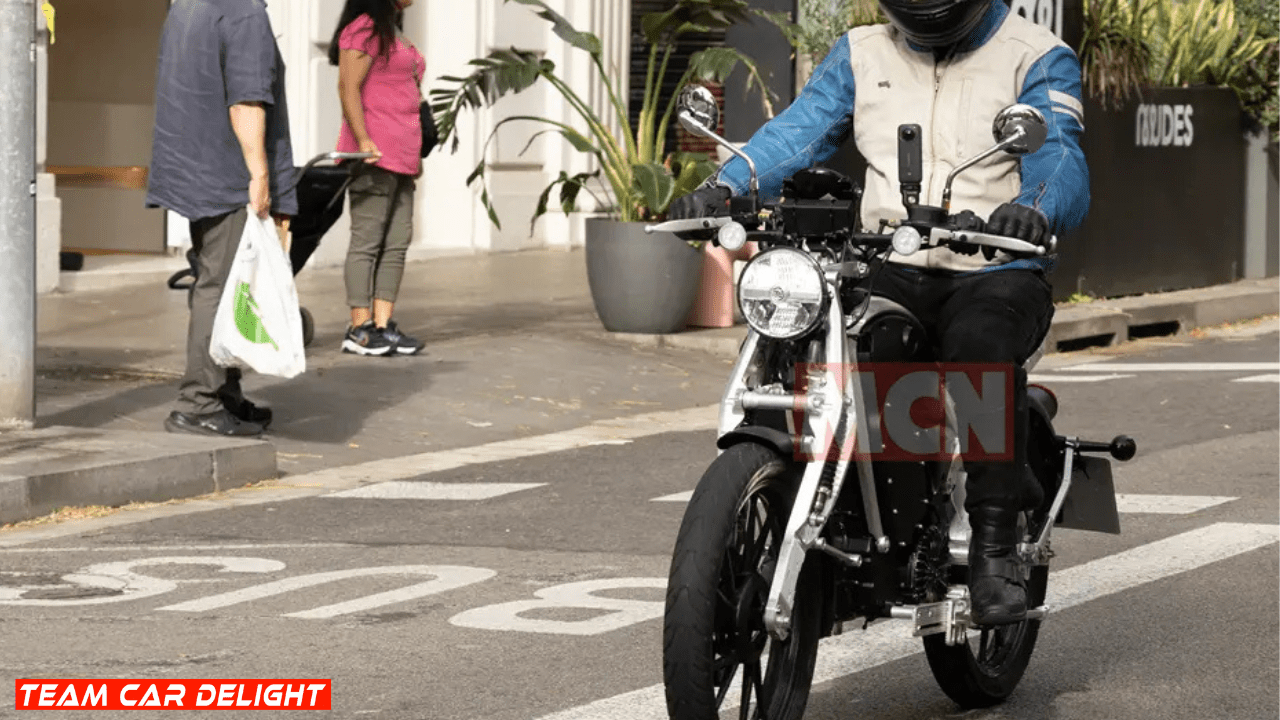 Front Profile of Upcoming new Royal Enfield electric Bike