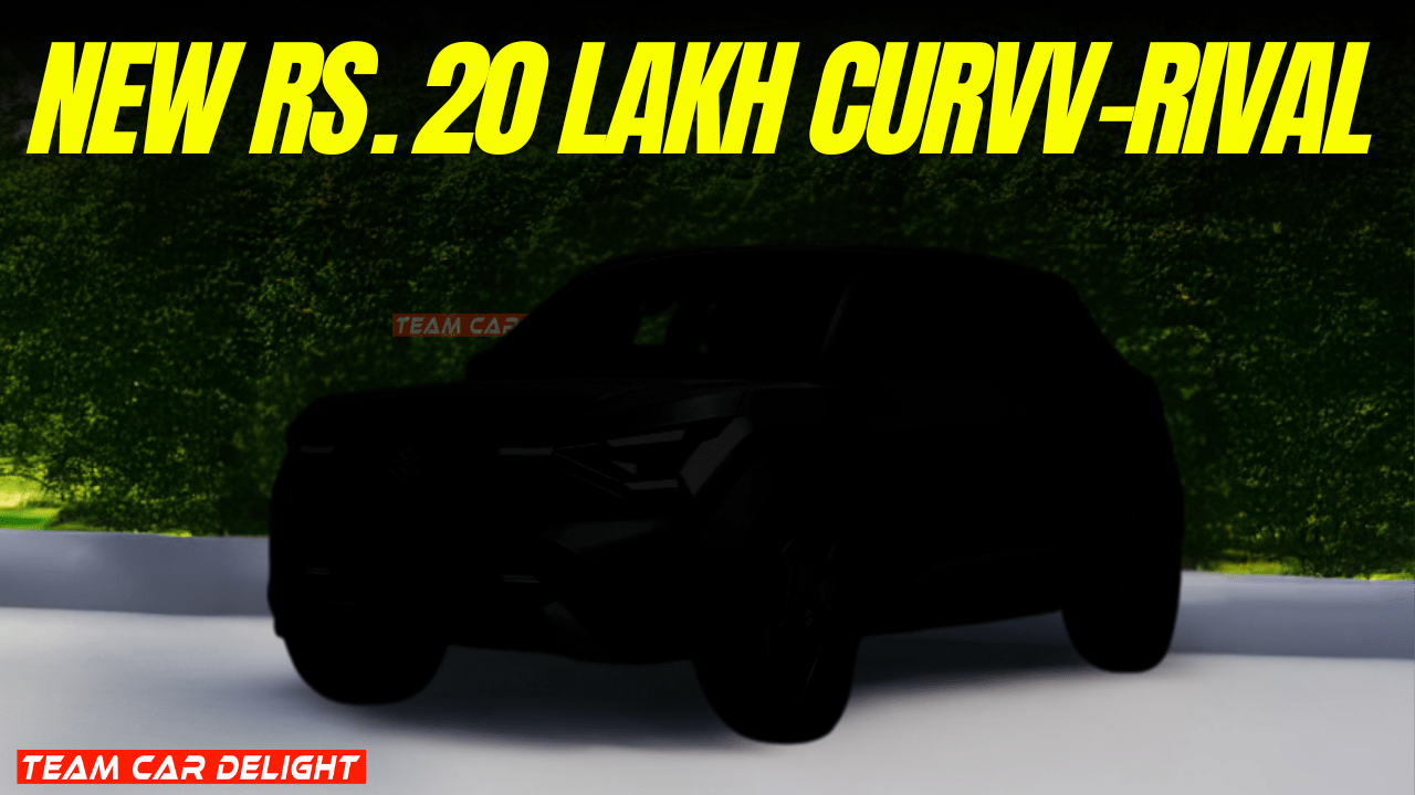 New Rs. 20 Lakh Curvv Rival Spotted Testing – Launch Early 2025!