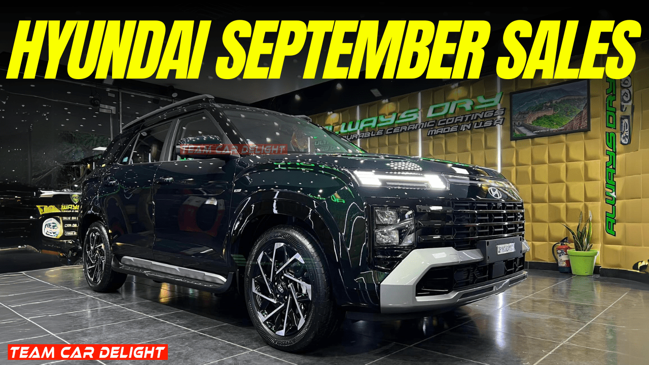 Hyundai Motors September 2024 Sales Analysis – Creta, Alcazar, Venue, Grand i10 Nios!