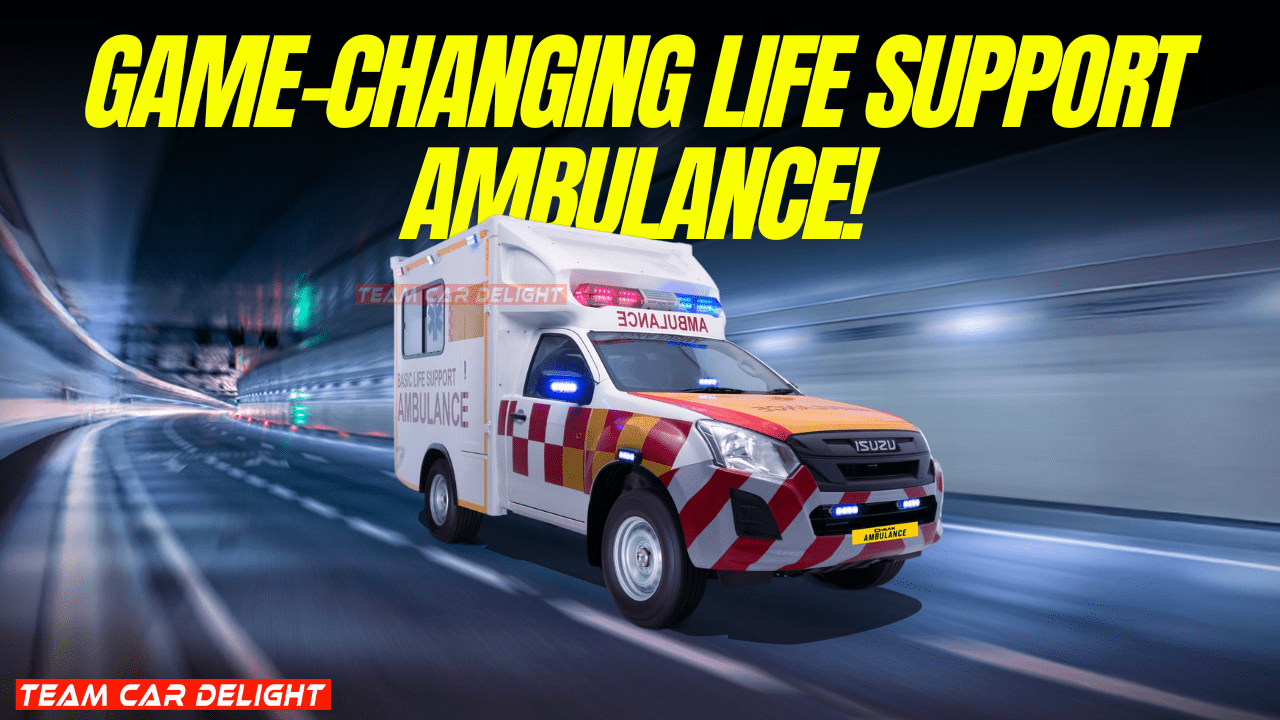 New ISUZU D-MAX Ambulance Launches – Best-in-Class Features for Golden Hour Response!