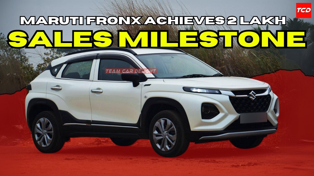 MAruti Fronx achieves 2 lakh sales milestone