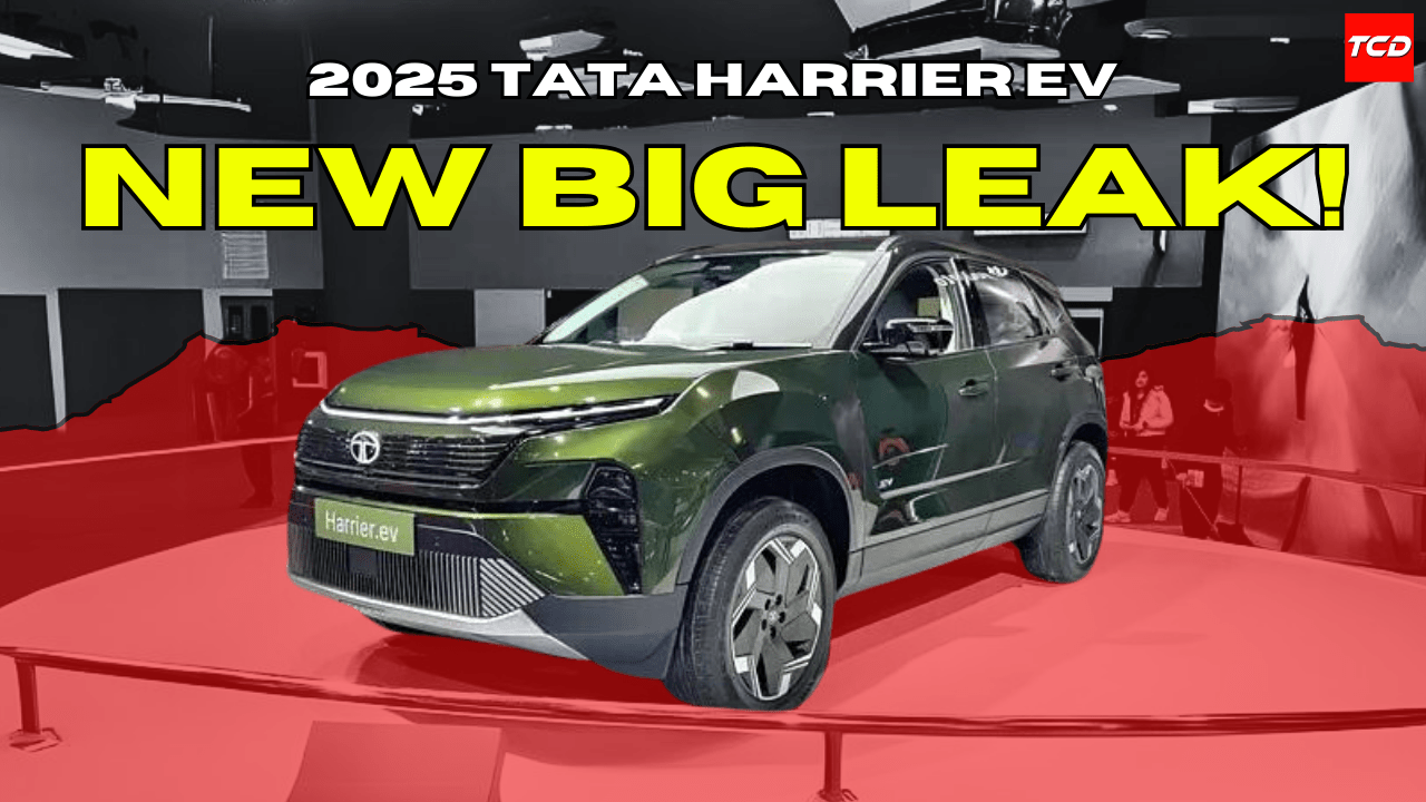 Tata Harrier EV Terrain Modes Leak