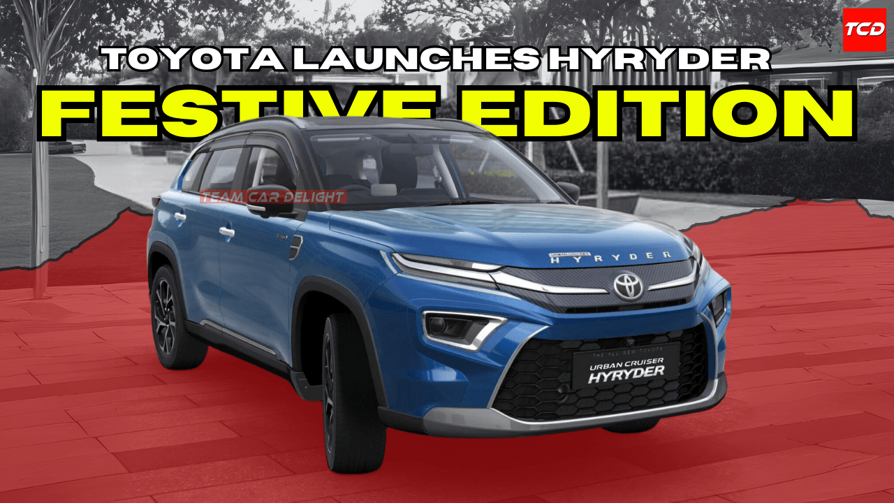 New Toyota Hyryder Festive Edition Launched – What’s New Over Standard Version?