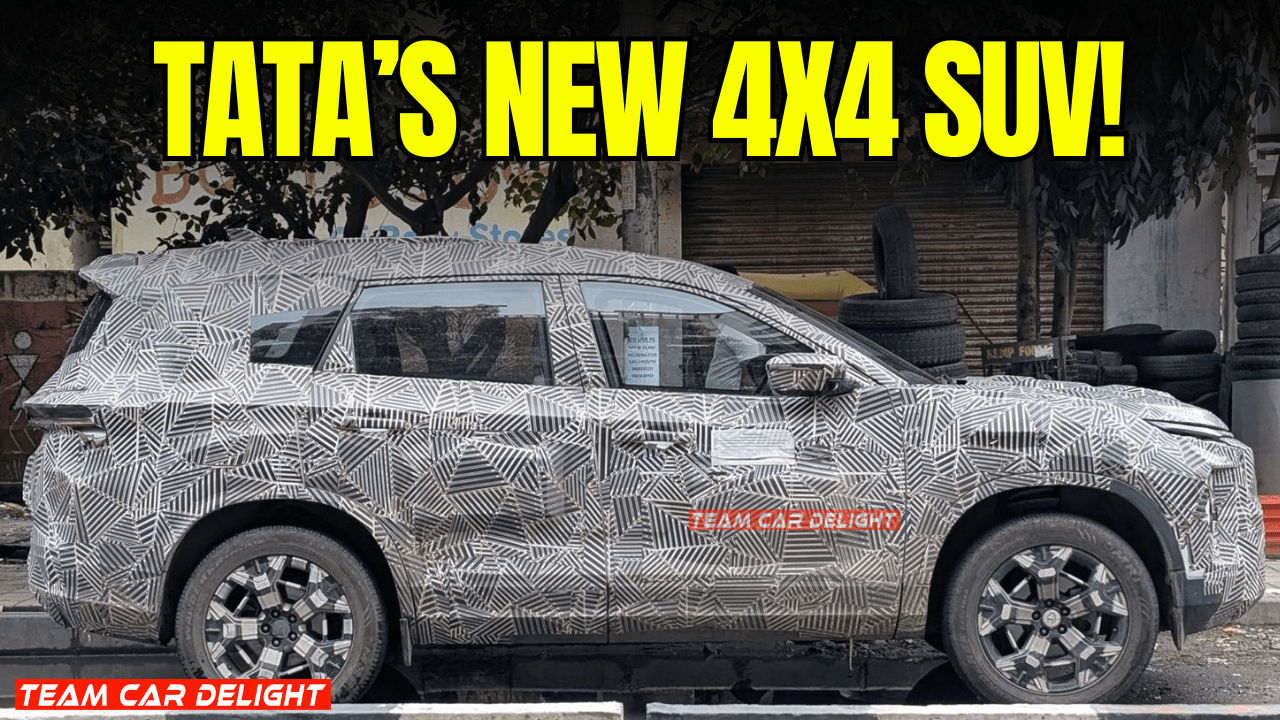 New 7-Seater Tata SUV Spotted – Launch in Coming Months!