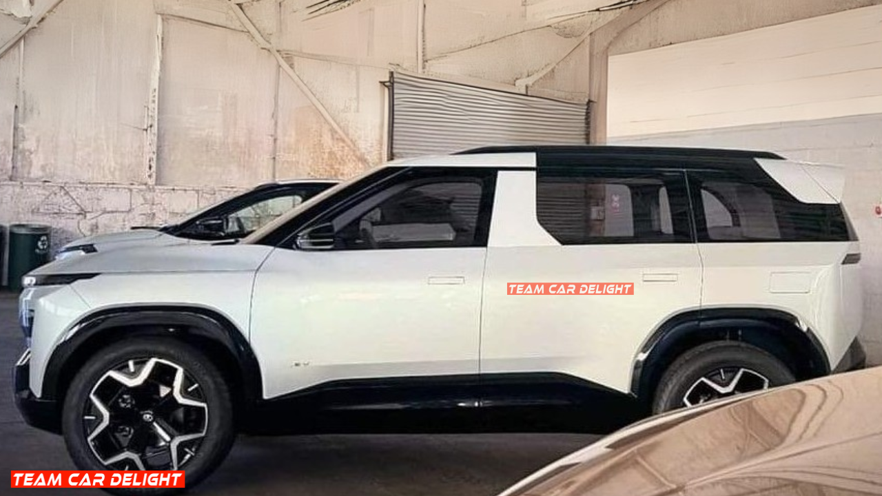 Tata Sierra EV Spy Shot