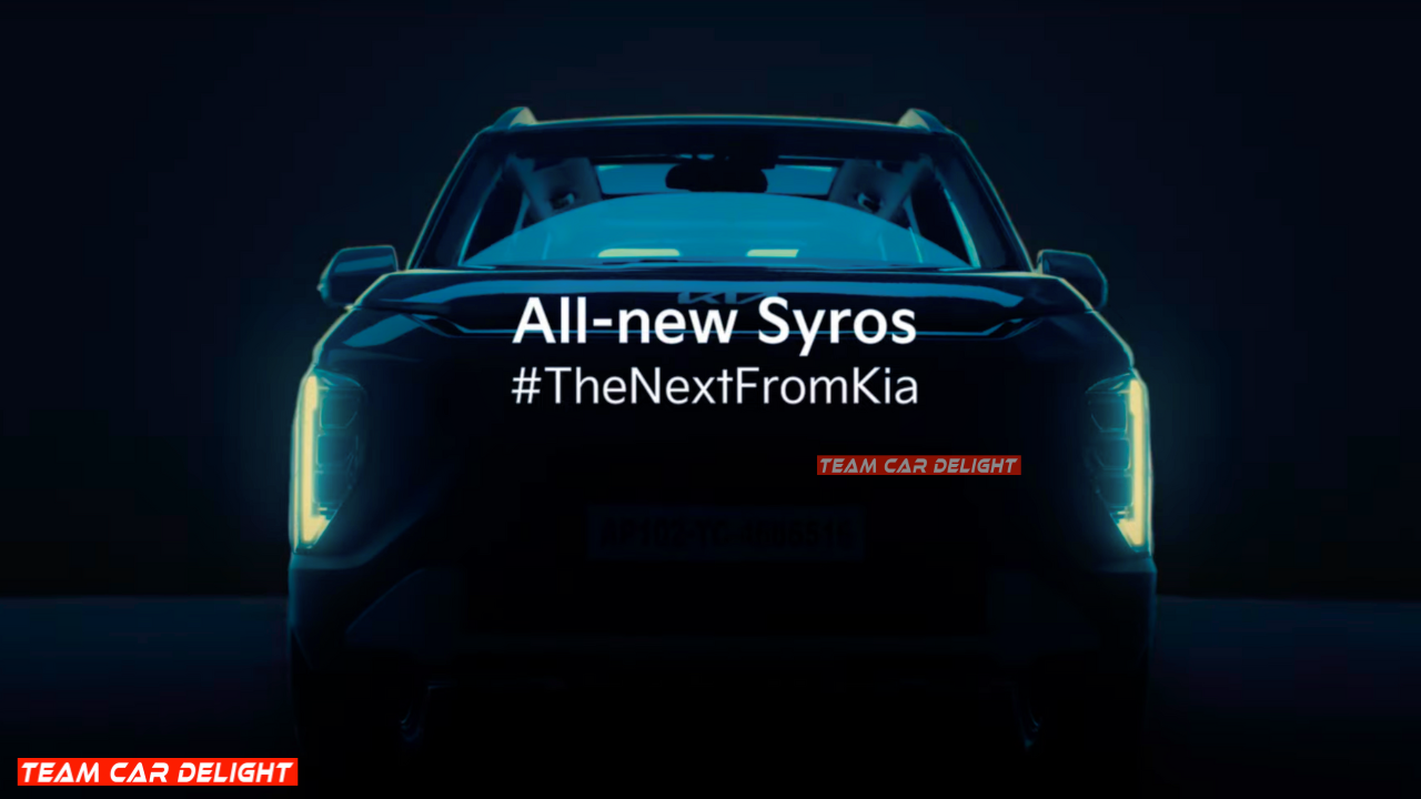 Kia Syros Panoramic Sunroof Confirmed