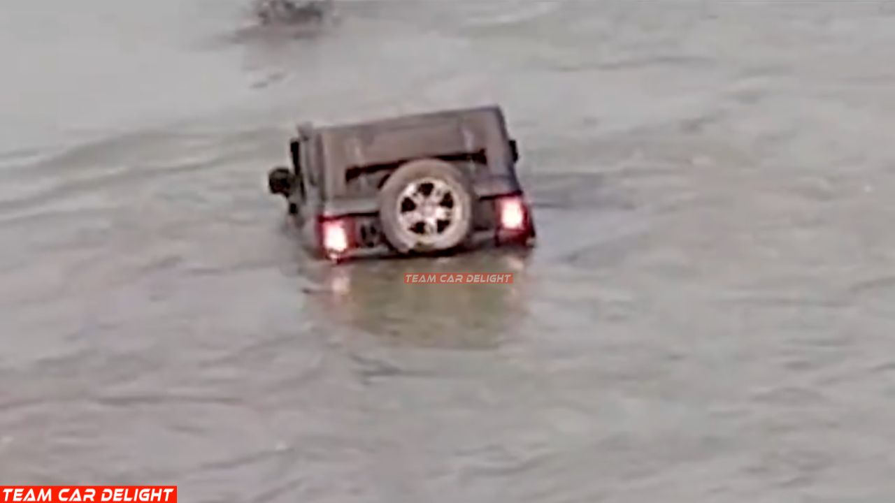 Mahindra Thar Stuck