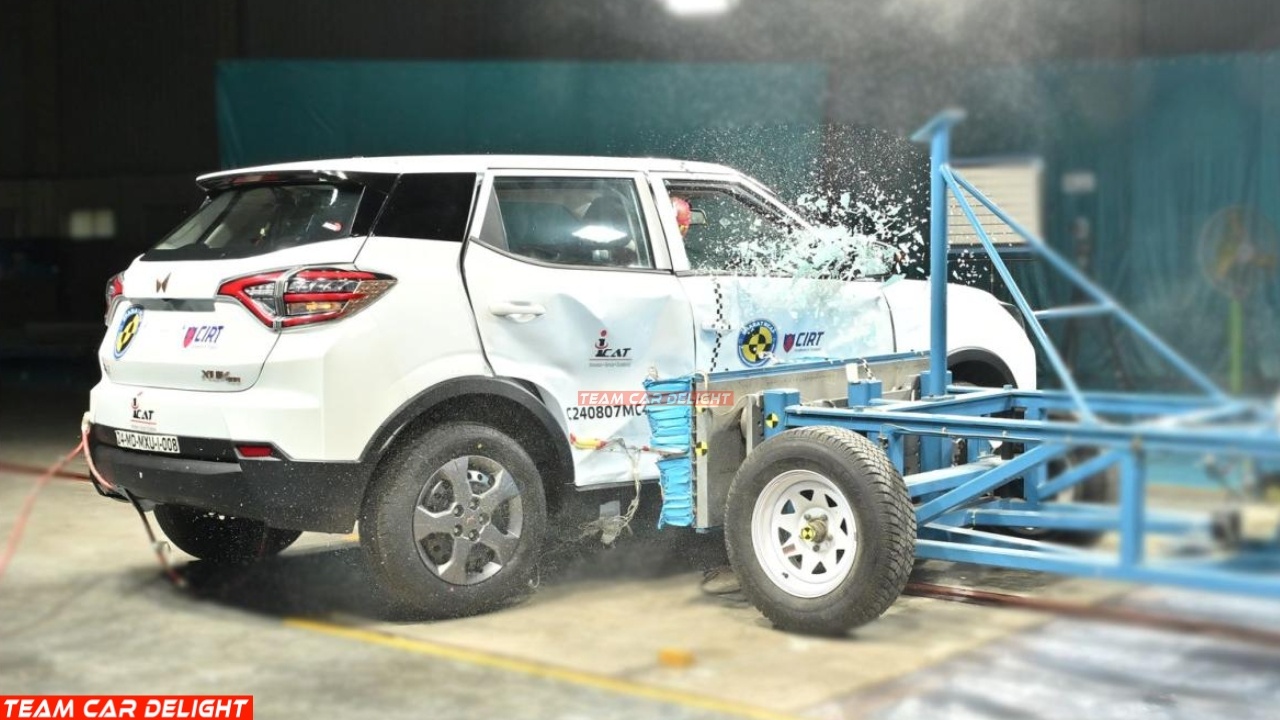 Mahindra XUV400 EV Crash Tested