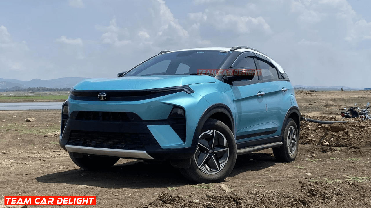 Tata Nexon in Blue Exterior Paint