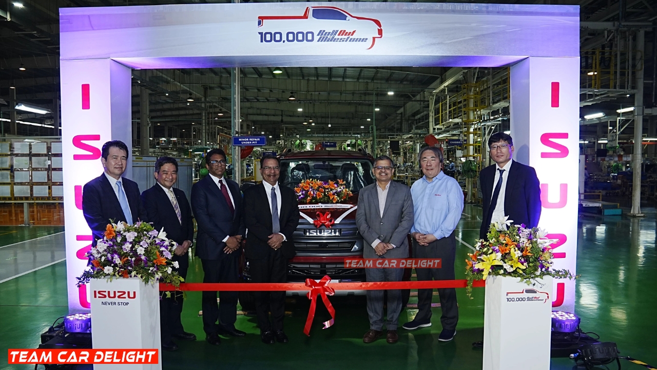 Isuzu D MAX V Cross 1 Lakh Production Milestone 1