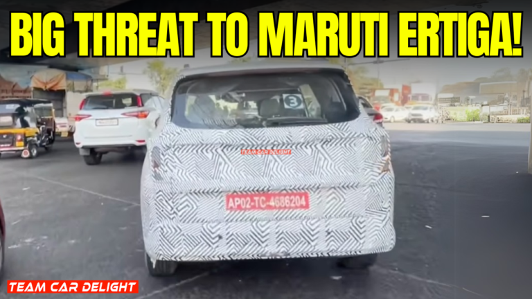 This Spied Three-row MPV is a Game-Changer in the Segment!