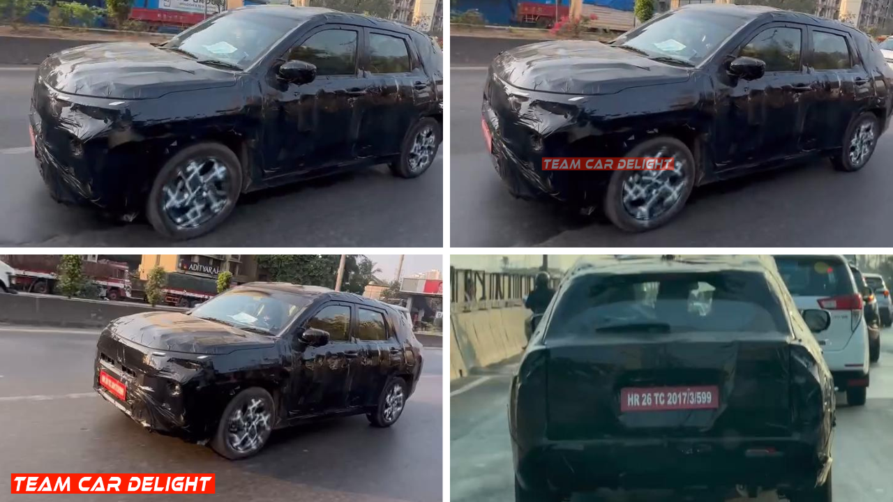 New Maruti SUV Spy Shots