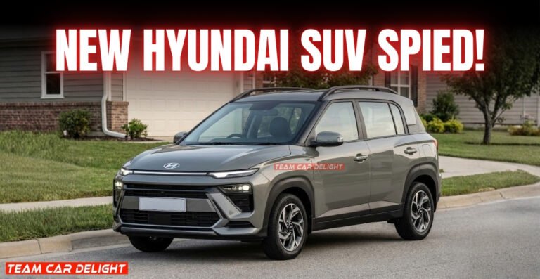 New Hyundai SUV Spied for the First Time!