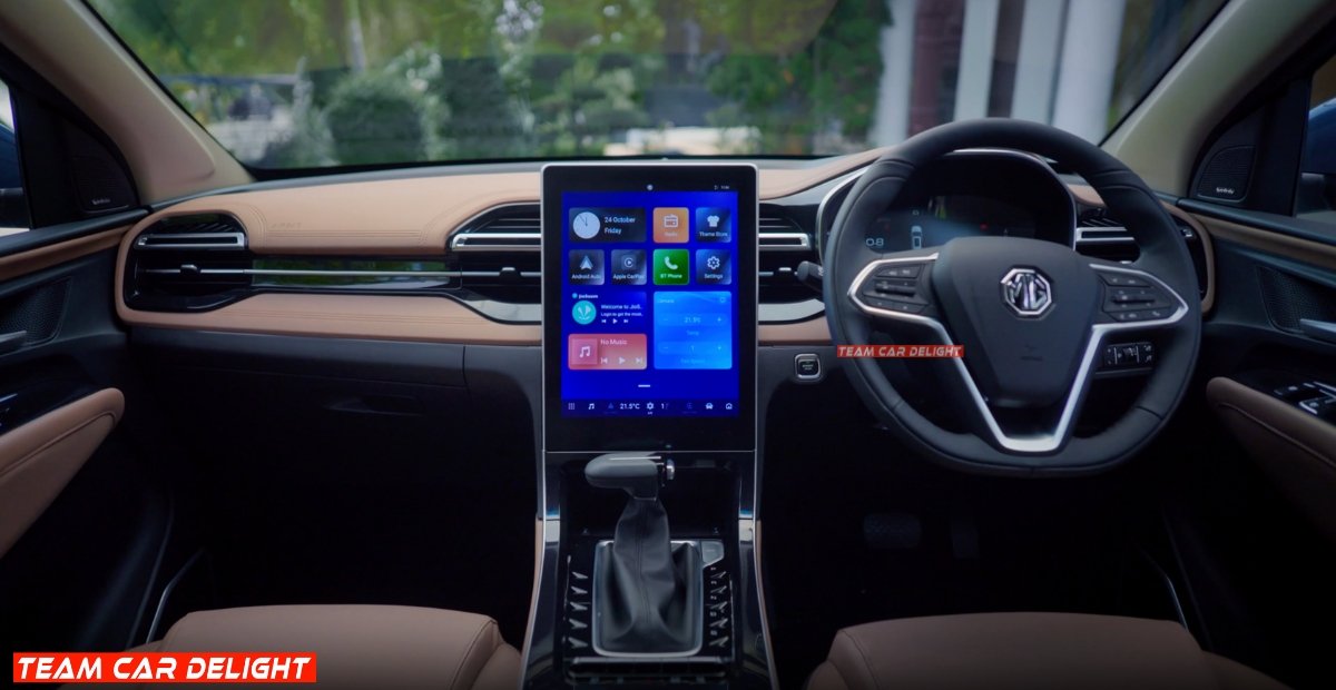 MG Hector Facelift Interiors