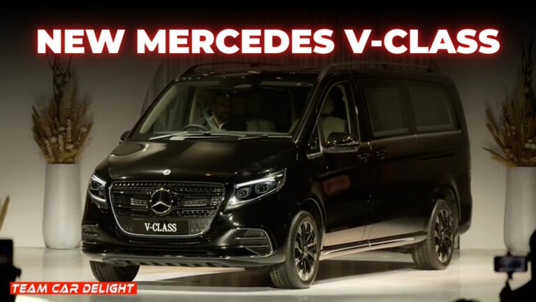 New Mercedes-Benz V-Class Launched at Rs. 1.40 Crore!