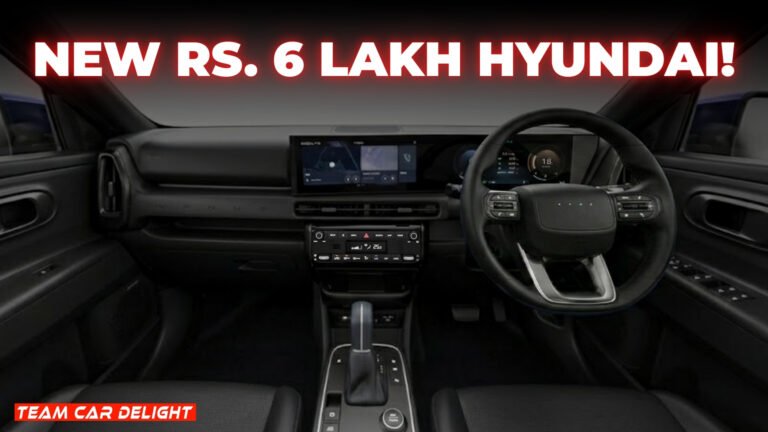 New Rs. 6 Lakh Hyundai Spied with Big Features!