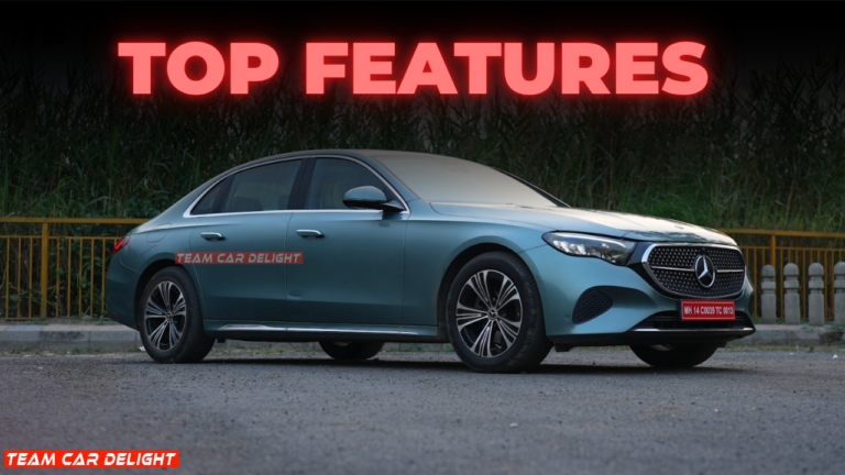 The Luxury Sedan That Has It All – Mercedes-Benz E-Class!